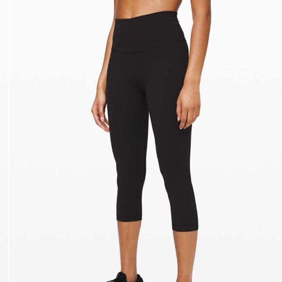 Lululemon Align Crop 21” Black Size 4 - Picture 6 of 8